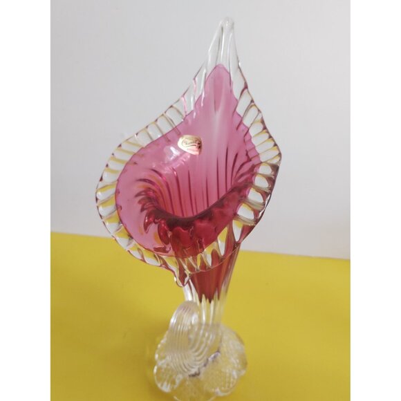 Vintage Chantili Chalet Glass Canada Jack in Pulpit 10.5" Tall - Picture 3 of 11